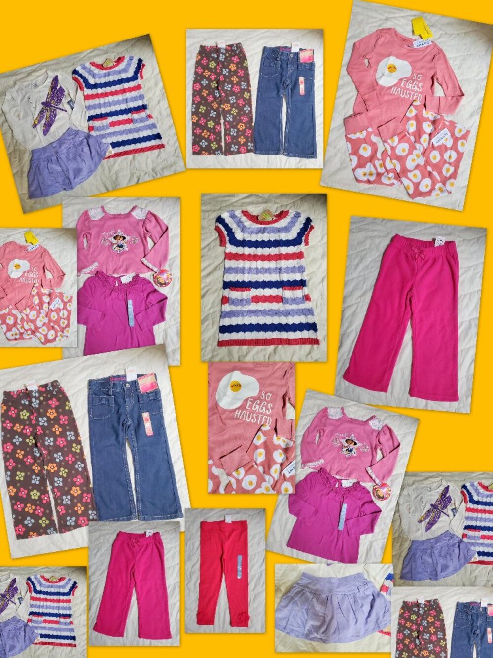 NWT Gap Gymboree Girls Lot 18-24 M 2T 3T Fall Winter Outfit set Jeans Top Bundle